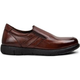 Resim Deery Hakiki Deri Bakır Rengi Erkek Loafer Ayakkabı - 01946mbkrc01 Bakır 