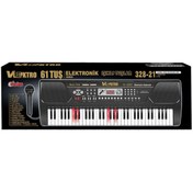 Resim VARDEM OYUNCAK TFL-328-21 Vlektro Kutulu 61 Tuş Büyük Lcd Ekranlı Elektronik Büyük Org 