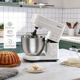 Resim Karaca Maestrochef Stella Stand Mikser Beyaz 1500W 