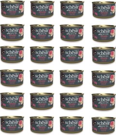 Resim Schesir After Dark Pate Tavuk Ve Sığır Etli Kedi Konserve 80 Gr. X 24 Adet 