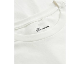 Resim Skechers Graphic T-Shirt M Short Sleeve Erkek Kırık Beyaz S241056-102 
