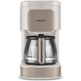 Resim Karaca Just Coffee Aroma 2 In 1 Filtre Kahve ve Çay Demleme Makinesi Latte 