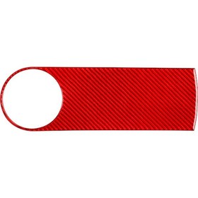 Resim Mercedes-benz G-class W463 Yedek Lastik Dekorasyon Etiketleri İçin Kırmızı 1 Adet 