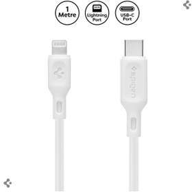 Resim Spigen Essential USB-C to Lightning (1 Metre) Hızlı Şarj/Data Kablosu MFI Lisanslı C10CL White - 000CA25416 