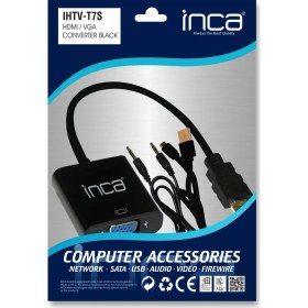 Resim Inca Ihtv-7ts HDMI To VGA Çevirici + Ses Kablosu 