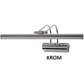 Resim Yurdugül Krom Kasa Beyaz Işık Banyo Duvar Ayna Tablo Aydınlatması Flüt Aplik Kuğu Aplik 