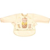 Resim Sevi Bebe Kollu Mama Önlüğü 53 Bej 