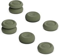 Resim Szaerfa Xbox One Xbox Series X Serisi S için 6 Parça Denetleyici Başparmak Kavrama Joystick Şapkası, Silikon Thumbstick Kavrama Kapağı (Yeşil) 