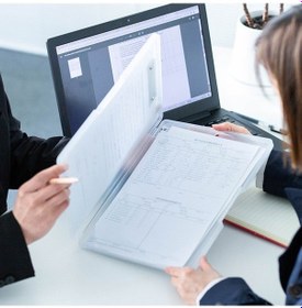 Resim Ebitda Zanyang 1233 A4 Pp Kılıf Öğrenci Ofis Belge Saklama Kutusu Klips Kalem Yuvası Kılıf 