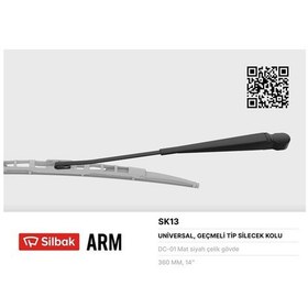 Resim Sılbak Sk13 - Silecek Kolu 385mm R12tx.gts.tsw.toros Yeni Model 