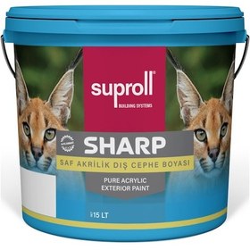 Resim Suproll Sharp Saf Akrilik Dış Cephe Boyası 