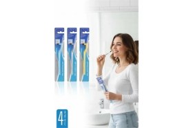 Resim Hsnet 4 Lü Diş Taşı Temizleyici Diş Beyazlatıcı ve Diş Silgisi Aile Paketi 