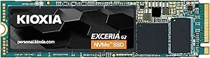 Resim KIOXIA EXCERIA G2 1TB NVMe SSD – M.2 2280, PCIe Gen3, 2100MB/s Okuma, 1700MB/s Yazma 