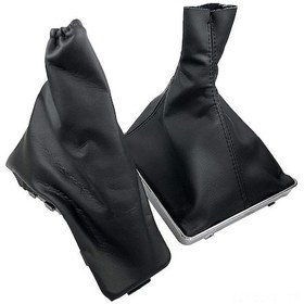 Resim Lemestar Opel Astra H Vites Ve El Freni Kılıfı - Abs Deri, 5/6 Vites, Kolay Montaj, Lüks Tasarım 