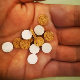 Resim 2 mm Kalınlık Yuvarlak Mantar Pedleri 1000 Adet Seti / 2 mm Kalınlık Yuvarlak Mantar Pedleri 500 Adet Seti 