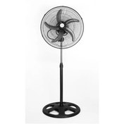 Resim Maximus Siyah 75 Watt Venüs 18 Sanayi Tip 4 Salınım Ayaklı Vantilatör (MAXIMUS.500124) 