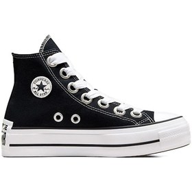 Resim Converse Ctas Lift Hi Kadın Günlük Ayakkabı A10424c Siyah A10424c Siyah 