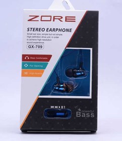 Resim Zore GX-709 Mp3 Stereo Kulaklık - Mavi 