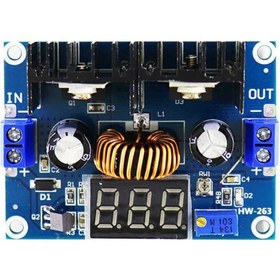 Resim Robotistan XL4016 DC-DC Ayarlanabilir Dijital Voltaj Düşürücü Regülatör Modülü 