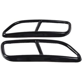 Resim Crackedice Volvo S60 Araba Egzoz Dekoratif Kapağı Egzoz Borusu Kapağı 