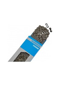 Resim Shimano Cn-hg40 Bisiklet Zinciri 116 Bakla 6 7 8 Li Rubleler Mavi - Siyah 