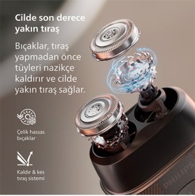 Resim Philips S591/05 500 Serisi Elektrikli Kompakt Tıraş Makinesi 