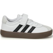 Resim Adidas Vl Court 3.0 El C Beyaz Erkek Çocuk Sneaker 000000000101993693 Beyaz - Siyah 