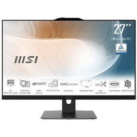 Resim MSI Modern AM272P 1M-1205XTR Core 7-150U 16 GB 1 TB SSD 27" Free Dos AIO Masaüstü Bilgisayar 