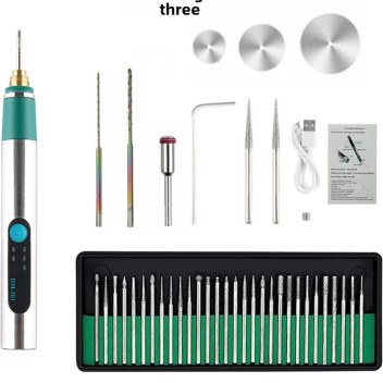 Mufunye Taşkın Güçlü Şarjlı El Tipi Freze Makinesi - Hız Ayarlı, Taşlama, Zımparalama Ve Kesme İşlevi - Profesyonel Ve Amatörler İçin