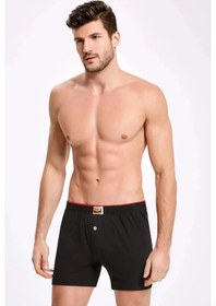 Resim Ilke 6'lı Paket İlke Erkek Penye Boxer 001 