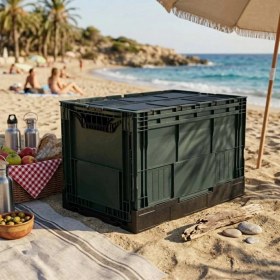 Resim Freecamp Katlanır Kamp Kasası - Kapaklı 80 Litre 