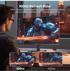 Resim KTC H27T27 27" 7 MS 100 Hz FreeSync IPS WQHD LED Monitör 