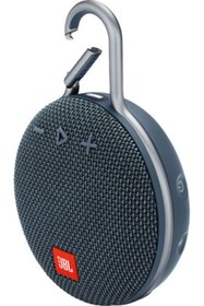 Resim JBL Clip 3 Ipx7 Su Geçirmez Taşınabilir Bluetooth Hoparlör Mavi 