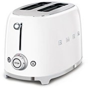 Resim Smeg TSF01WHEU 1x2 Beyaz Ekmek Kızartma Makinesi 