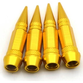 Resim Genel Markalar Sivri Sibop Kapağı Mermi Sibop Kapağı 4 lü Takım Sarı 