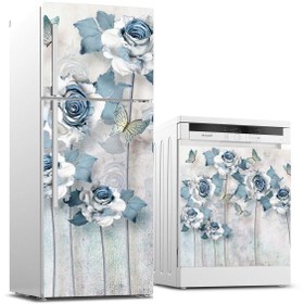 Resim Jasmin2020 Buzdolabı Ve Bulaşık Makinası Sticker Kaplama Etiketi Gül Kurusu 