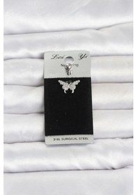 Resim 316l Cerrahi Çelik Kelebek Model Göbek Piercing Çok Renkli 60677007 