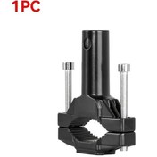 Resim Cloudstore 1pc Jw Player Ayarlanabilir Motosiklet Far Braketi Sarsıntıya Dayanıklı Siyah Metal 