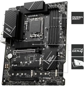 Resim MSI PRO Z790-P WIFI DDR5 Intel Z790 Soket 1700 DDR5 7000(OC) MHz ATX Gaming (Oyuncu) Anakart 