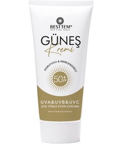 Resim Besttem SPF 50+ Koruyucu ve Nemlendirici Güneş Kremi 100 ML 