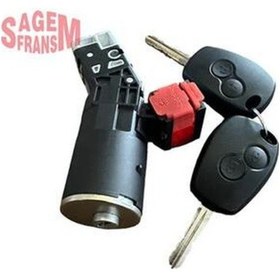 Resim Sagem 171430 Kontak Anahtarı Dokker Sandero Symbol Siyah Gövde 487006886r 