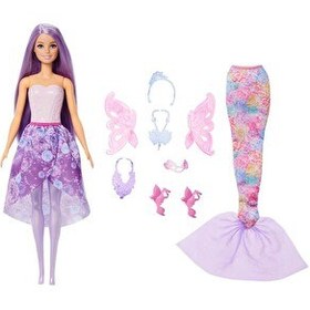 Resim Barbie 3in1 Denizkızı Kostüm Seti JCP74 