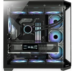 Resim Gamepower Warcry Edge 1x Black - 1 FANLI CAM KASA - Single FAN 