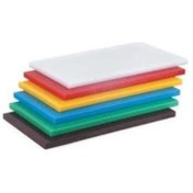 Resim Türkay Polietilen Kesim Tahtası Et Meyve Kesme Levhası 40x25x4 Cm 