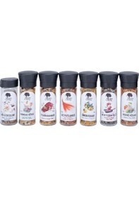 Resim Meaty & Cheesy Özel Karışım Baharat Cam 7'li 