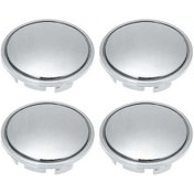 Resim Artfulabode Yapılmış Seti, Renkli Parça Mufunye Kapak Jant Gümüş Çap, Araba Ağırlık Abs 80g 56mm 4 Gn 