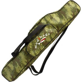 Resim Modibags 80 cm 4 Göz Olta Kamış Çantası Makinayı Sökmeden 8 Adet Olta Sığar 