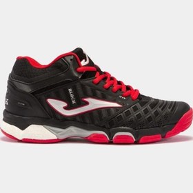 Resim Joma VBLOCK – Unisex Siyah Kırmızı Voleybol Ayakkabısı – VBLOKS2301 