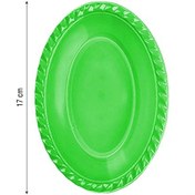 Resim Roll Up Plastik Oval Yeşil Kase 8'li 