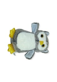Resim Sevimli Peluş Baykuş 25 Cm - Gri Gri 